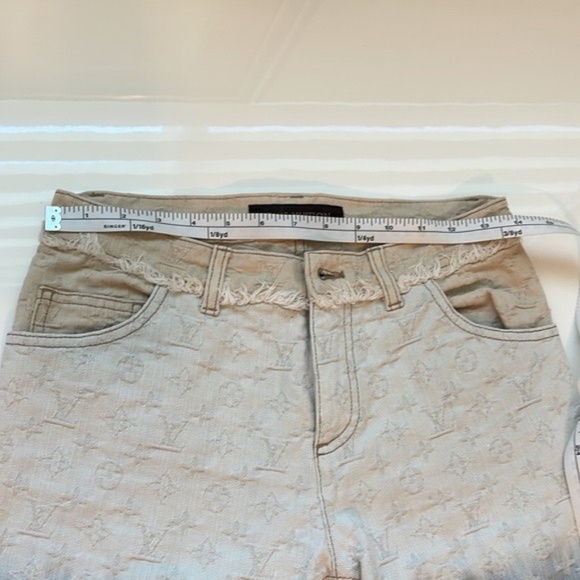 Louis Vuitton Blue and White Women Jeans - Picture 9 of 13